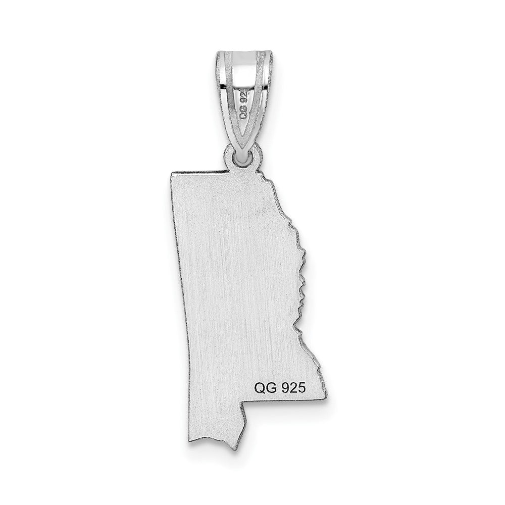 14KW Mississippi State Pendant