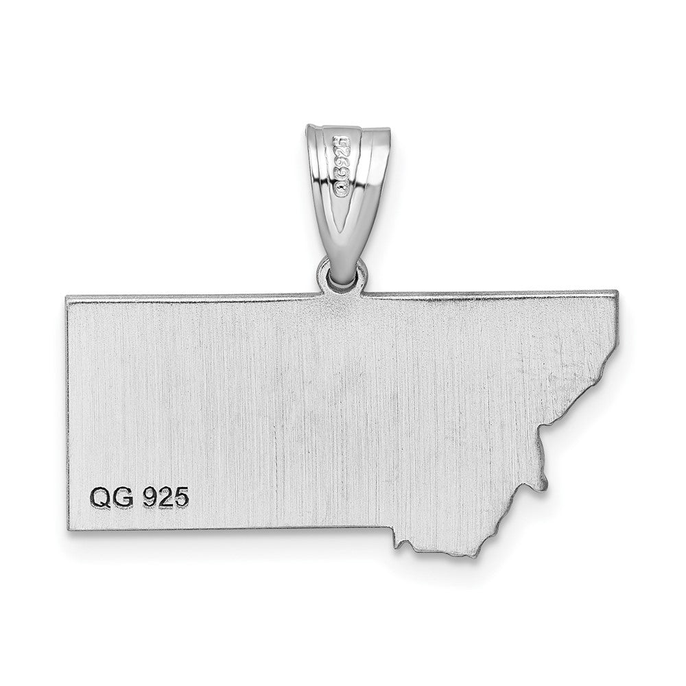 14KW Montana State Pendant