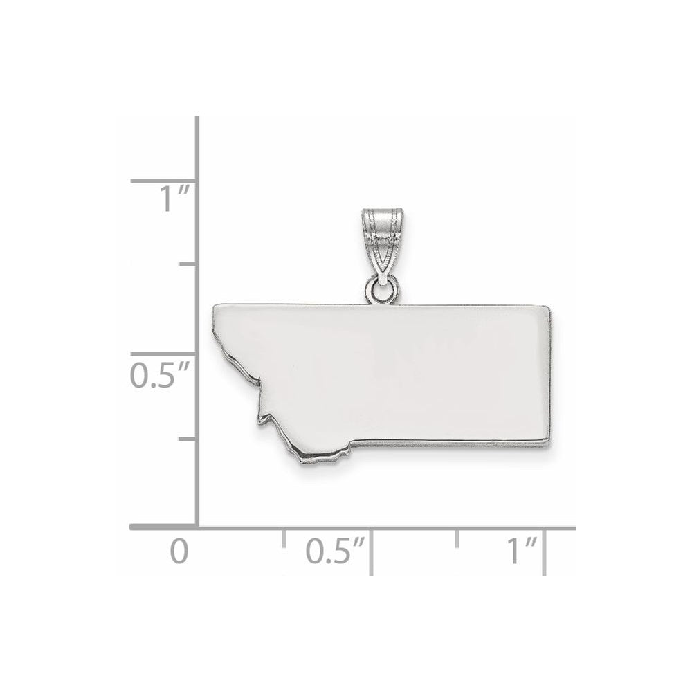 14KW Montana State Pendant