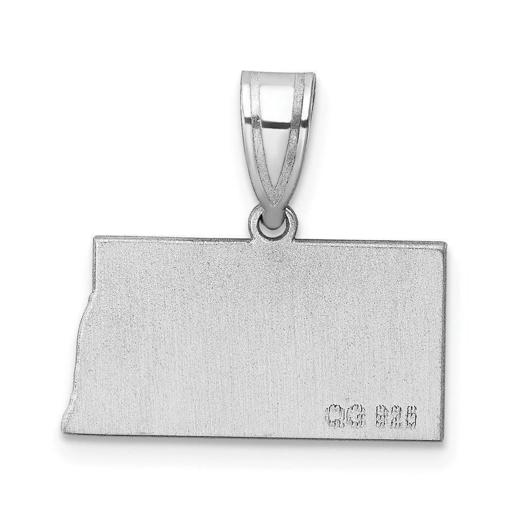 14KW North Dakota State Pendant