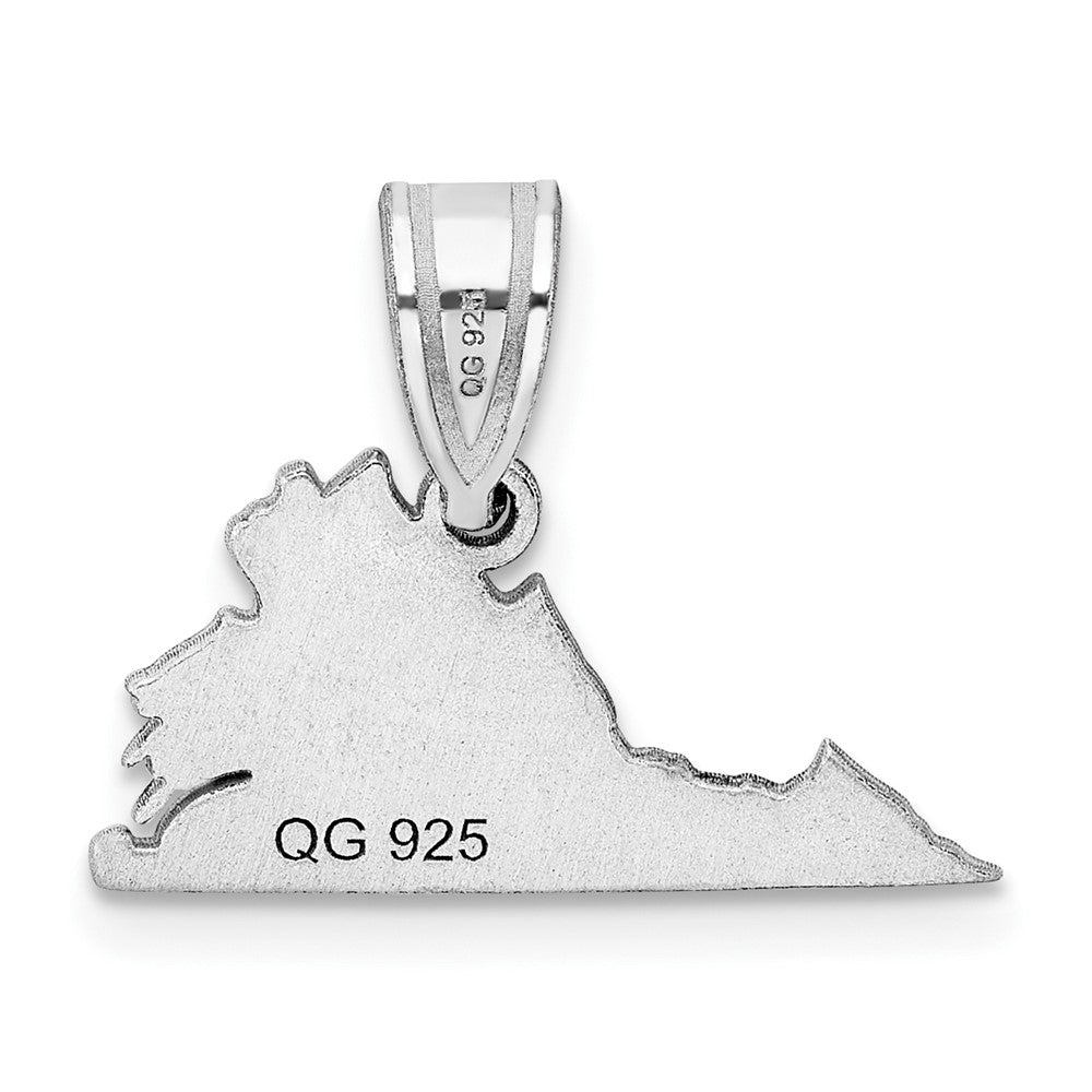 14KW Virginia State Pendant