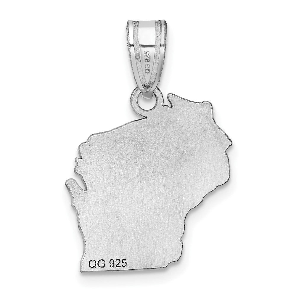 14KW Wisconsin State Pendant