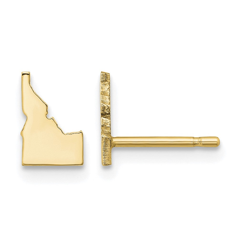 14KY Idaho State Earrings