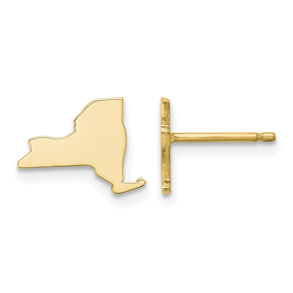 14KY New York State Earrings