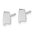 14KW Alabama State Earrings