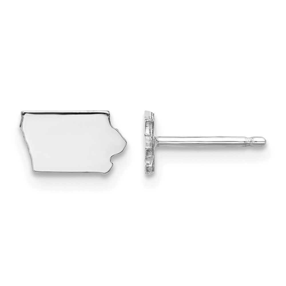 14KW Iowa State Earrings