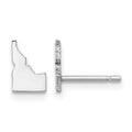 14KW Idaho State Earrings
