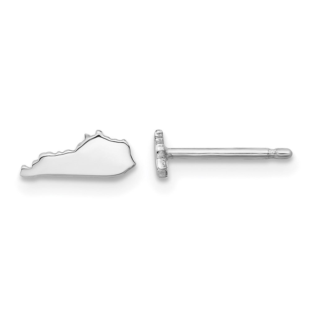 14KW Kentucky State Earrings