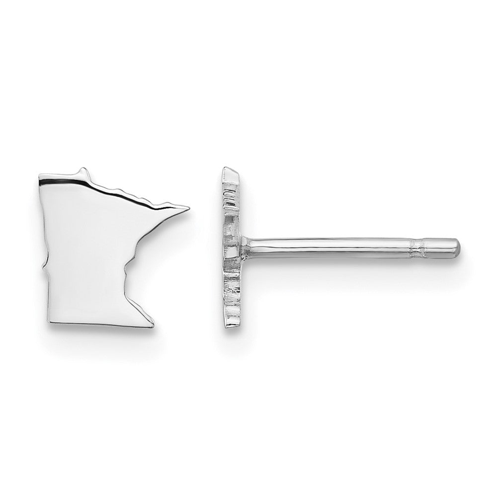 14KW Minnesota State Earrings