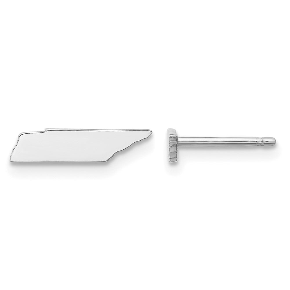 14KW Tennessee State Earrings