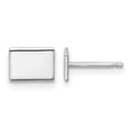 14KW Wyoming State Earrings
