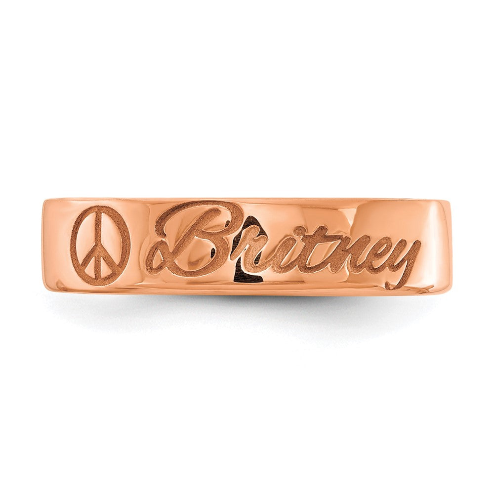 14k Rose Gold Customized Ring