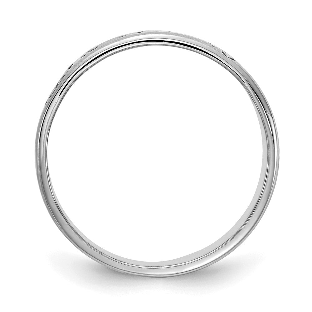 10k White Gold Customized Ring