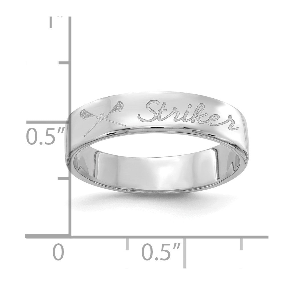 10k White Gold Customized Ring
