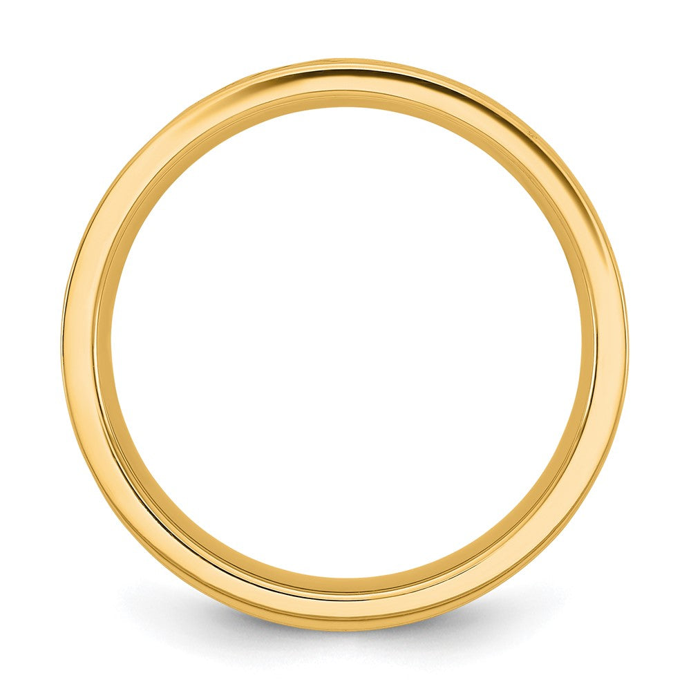 Sterling Silver/Gold-Plated Name and Birth Flower Ring