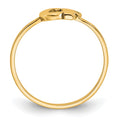 Sterling Silver/Gold-plated Script or Block Font Double Initial Ring