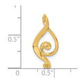 14k Pearl pendant mounting