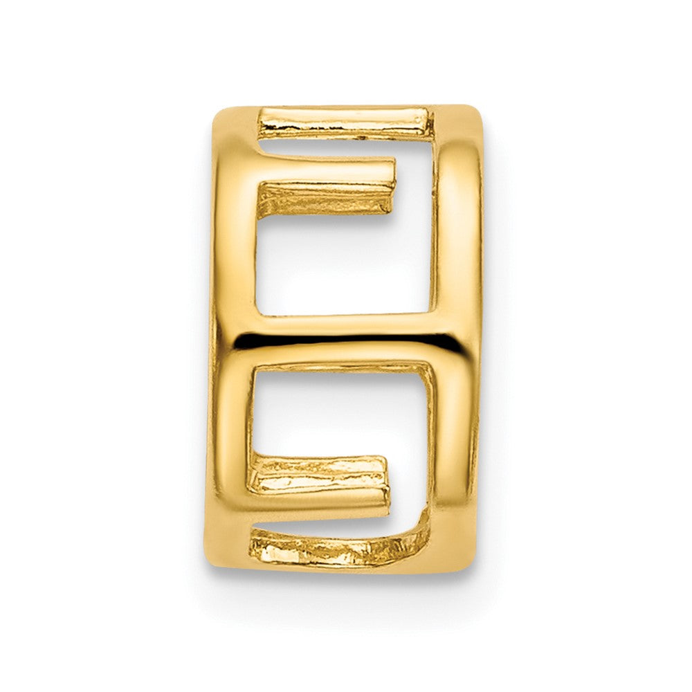 14k 6mm Round Bezel Pendant Mounting