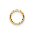 14k 7mm Round Bezel Pendant Mounting