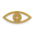 14ky Small Evil Eye Pendant Mounting