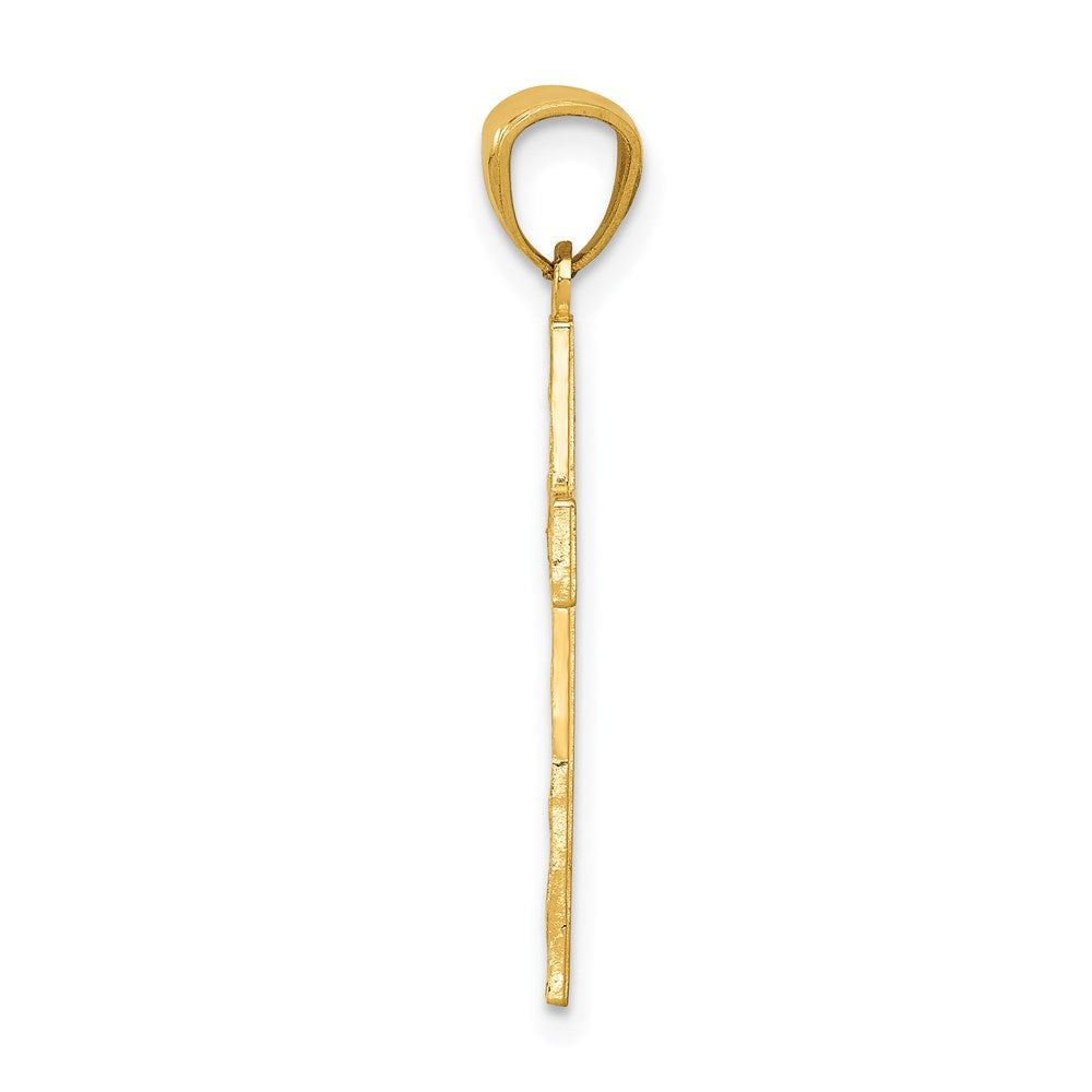14k Cross Pendant