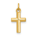 14k Polished Cross Pendant
