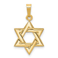 14k Star of David Pendant