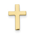 14k Polished Cross Tie Tac