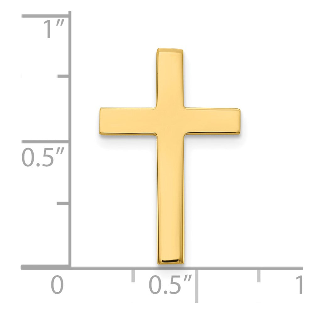 14k Cross Tie Tac