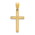 14k Cross Charm