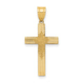 14K Laser Designed Cross