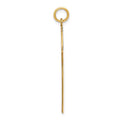 14K Laser Designed Cross Pendant