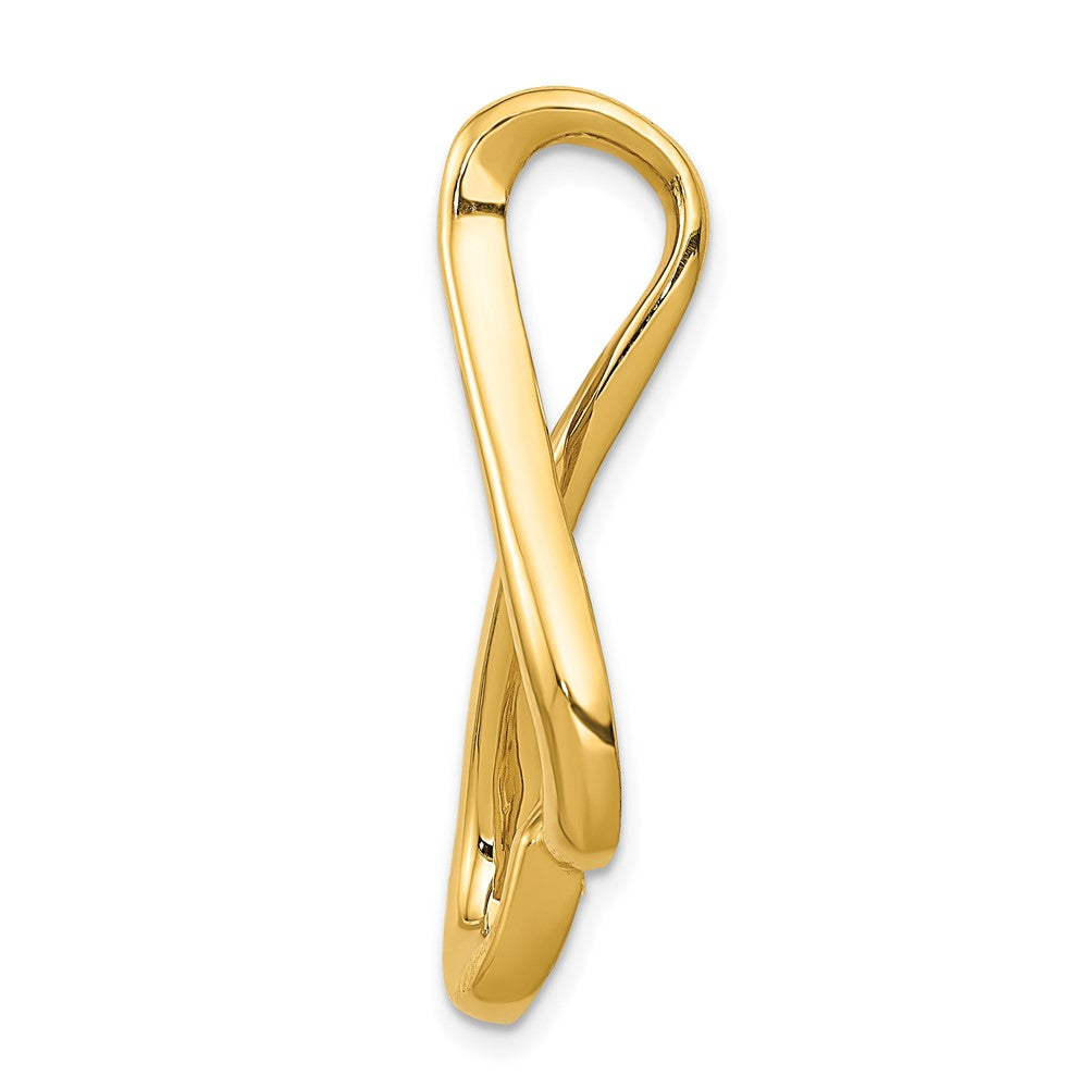 14k Fancy Peg Set Diamond Slide Mtg