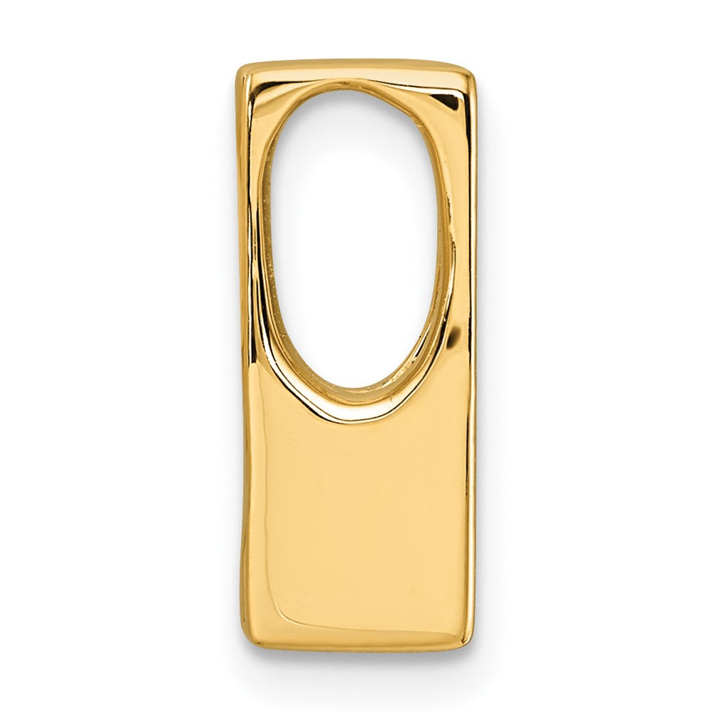 14k Holds 4.1mm Stone, Slide Mounting