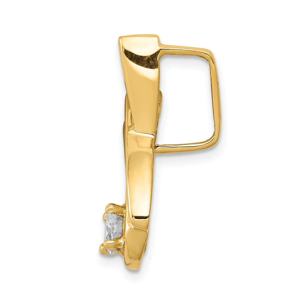 14k VS Diamond slide