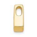 14k VS 4mm Diamond Slide