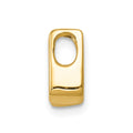 14k A 3.75mm Diamond Slide