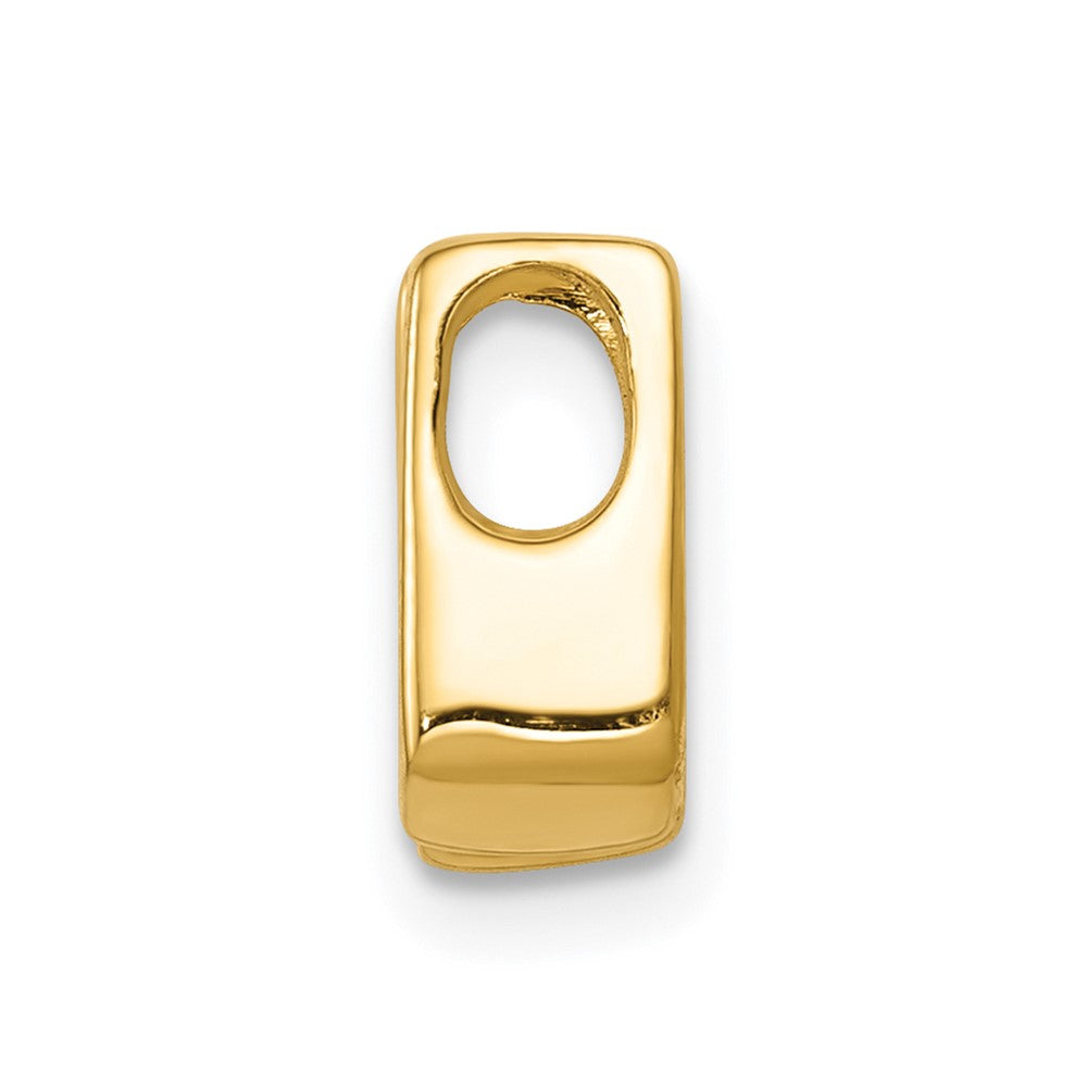 14k AA 3.75mm Diamond Slide