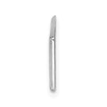 Sterling Silver Rhodium-plated Medical ID Plate