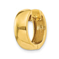 Single 14k Round Hinged Hoop Earring