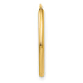 Single 14k 1.5mm Polished Round Endless Hoop Earring