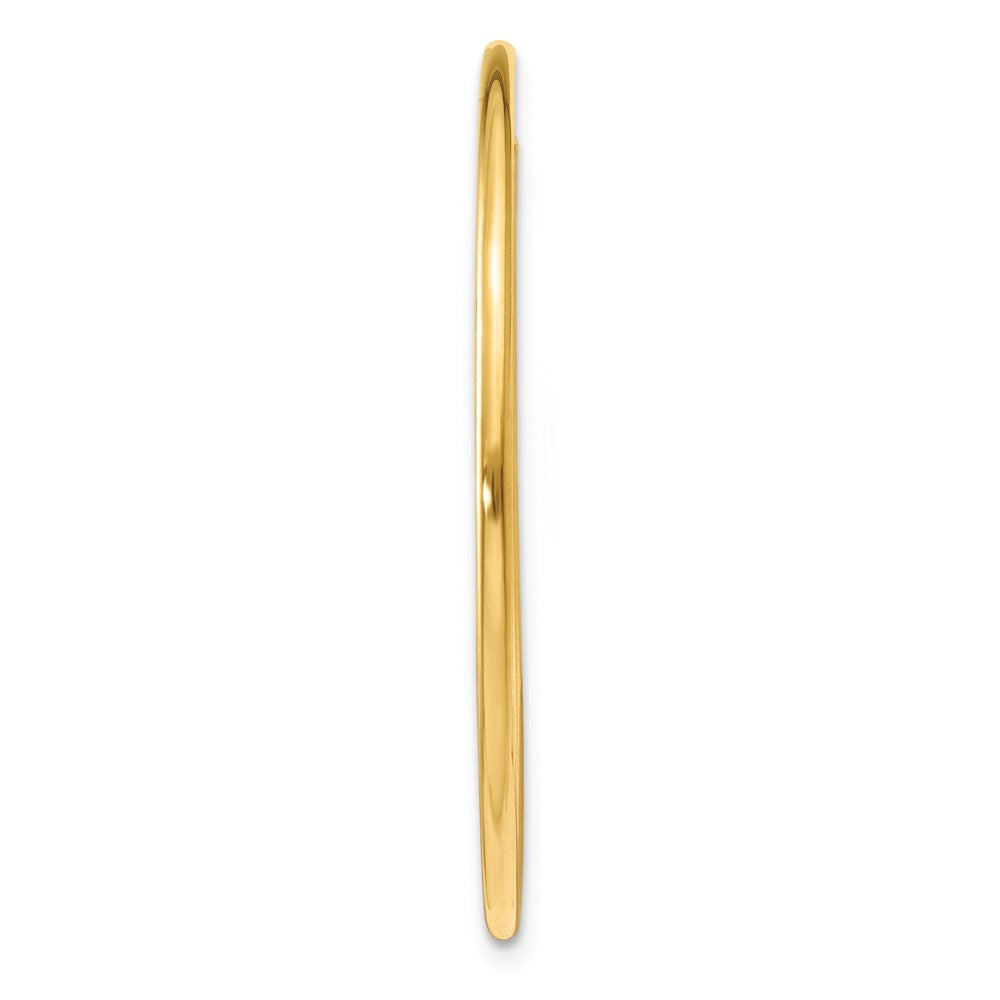 Single 14k 1.20mm Endless Hoop Earring