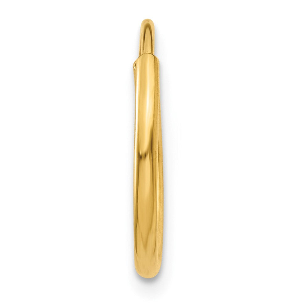 Single 14k 1.20mm Endless Hoop Earring