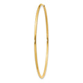 Single 14k 1.20mm Endless Hoop Earring