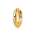 Single 14k Polished Hinged Hoop Earring