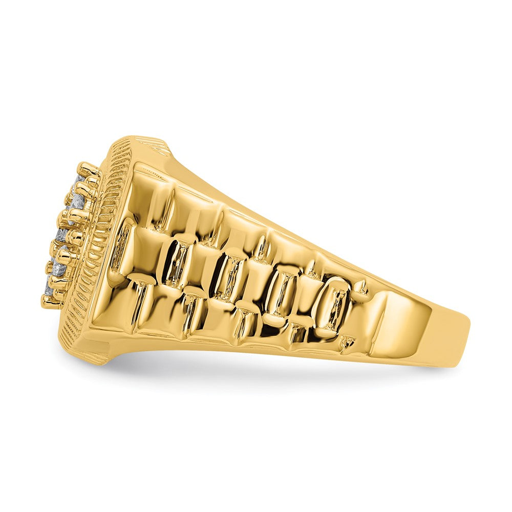 14k VS Diamond men's ring