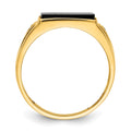 14k A Diamond men's ring