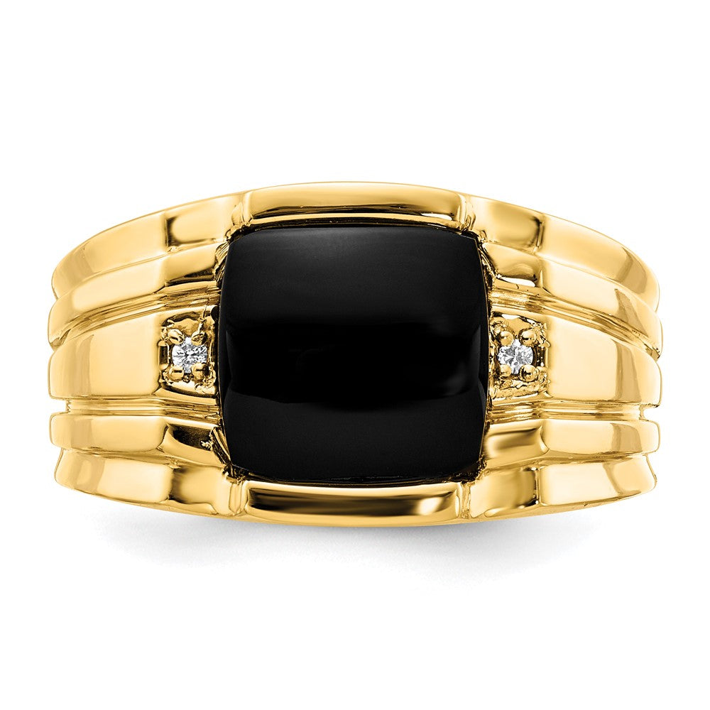 14k AA Diamond men's ring
