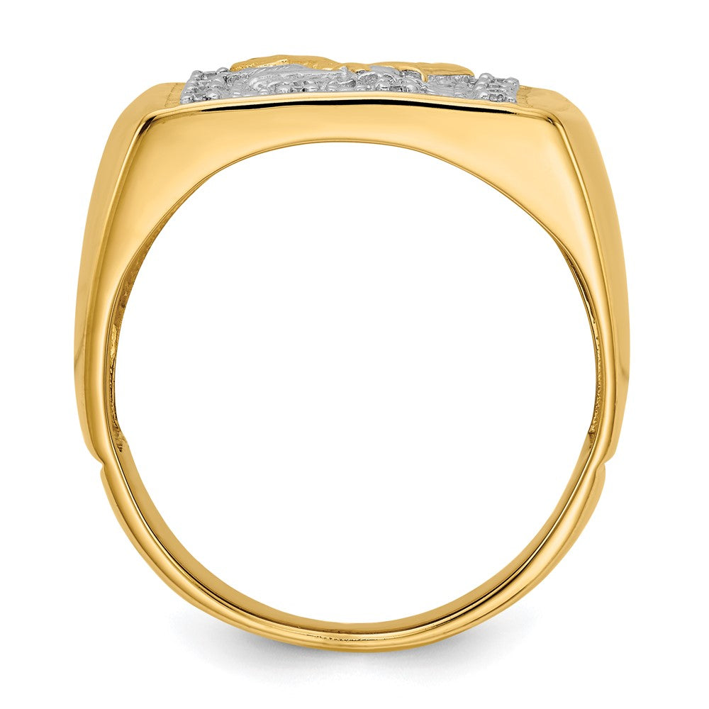 14k VS Diamond men's ring