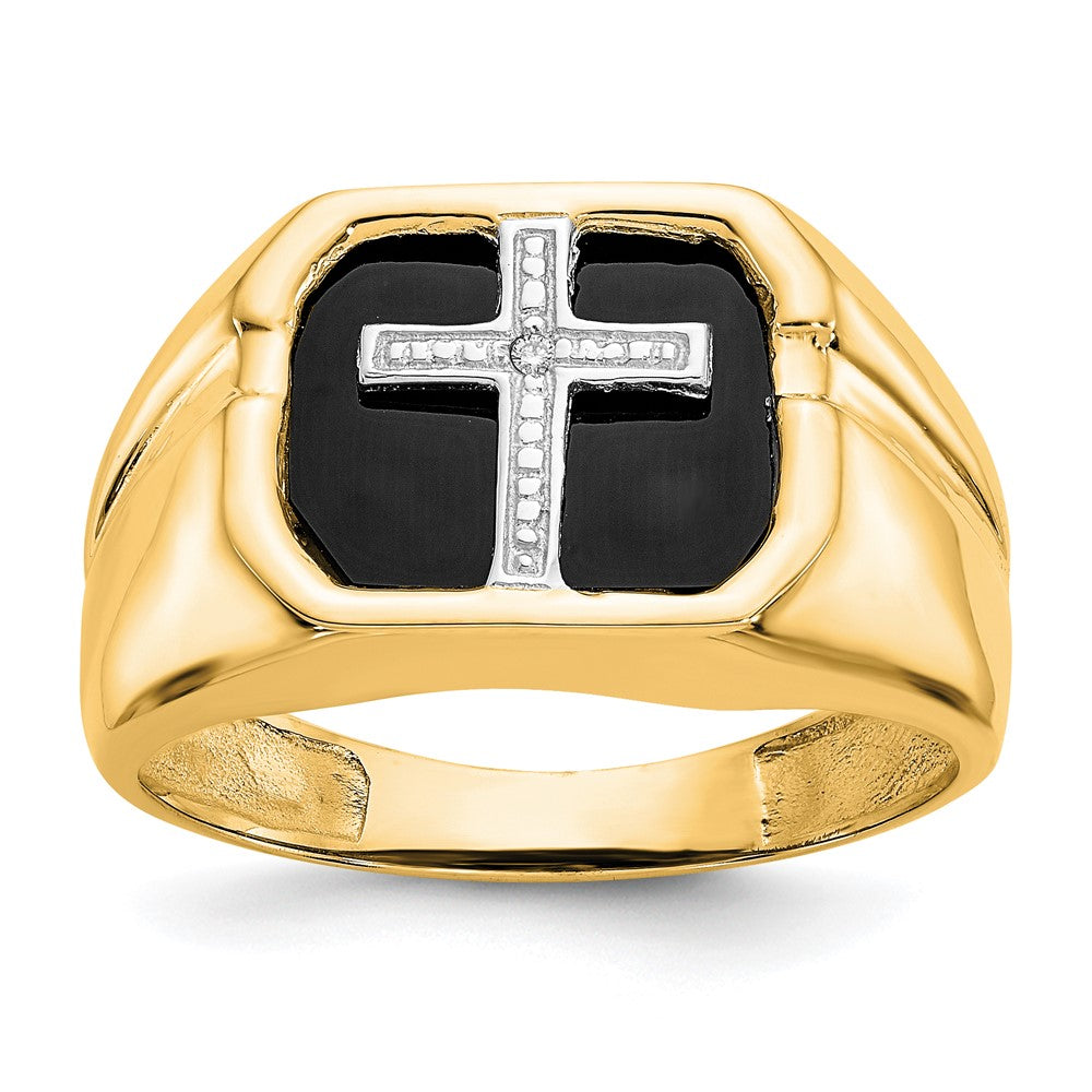 14k VS Diamond men's ring